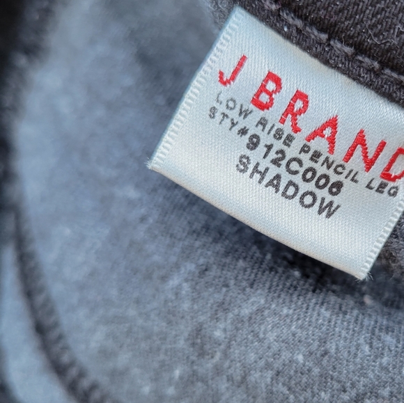 J BRAND Black Jegging Jeans Stretchy 28 Shadow - Picture 6 of 7